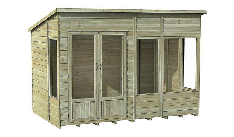 Forest Oakley Overlap Pent Summerhouse - 10 x 6ft