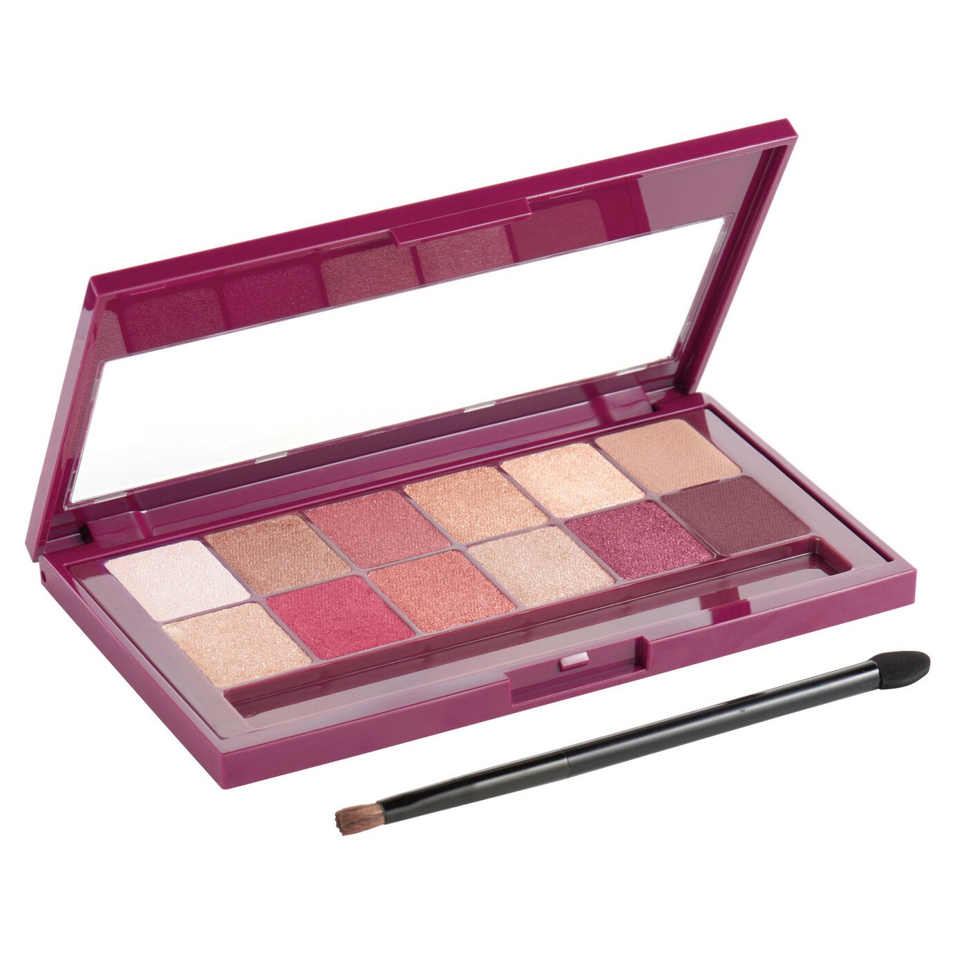 Maybelline Burgundy Eye Shadow Palette Review