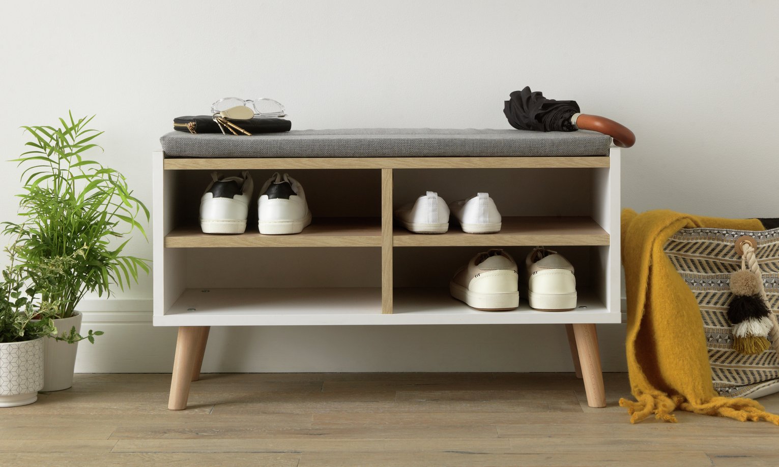 Argos Home Skandi Shoe Bench Review