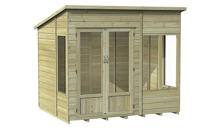 Forest Oakley Overlap Pent Summerhouse - 8 x 6ft