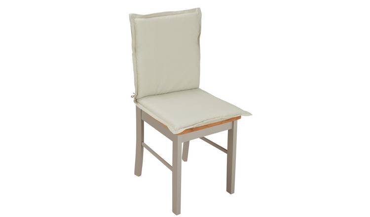 Buy Argos Home Garden Chair Cushion - Cream | Outdoor cushions | Argos
