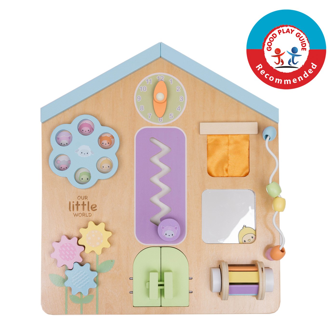 Our Little World Wooden Sensory Busy Board