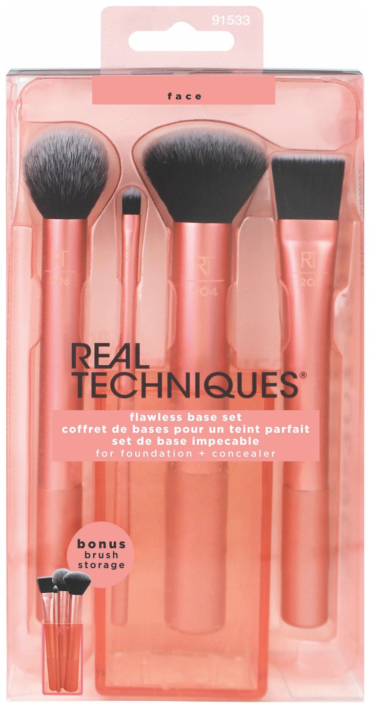 Real Techniques Flawless Base Brush Set Review