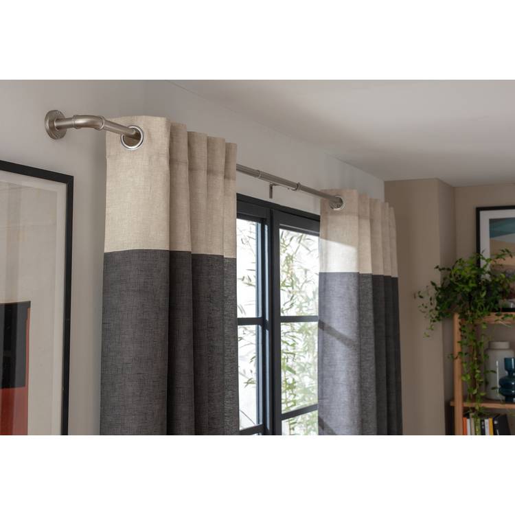 Argos Home Steel Extendable Curtain Pole - 110cm - 300cm 0