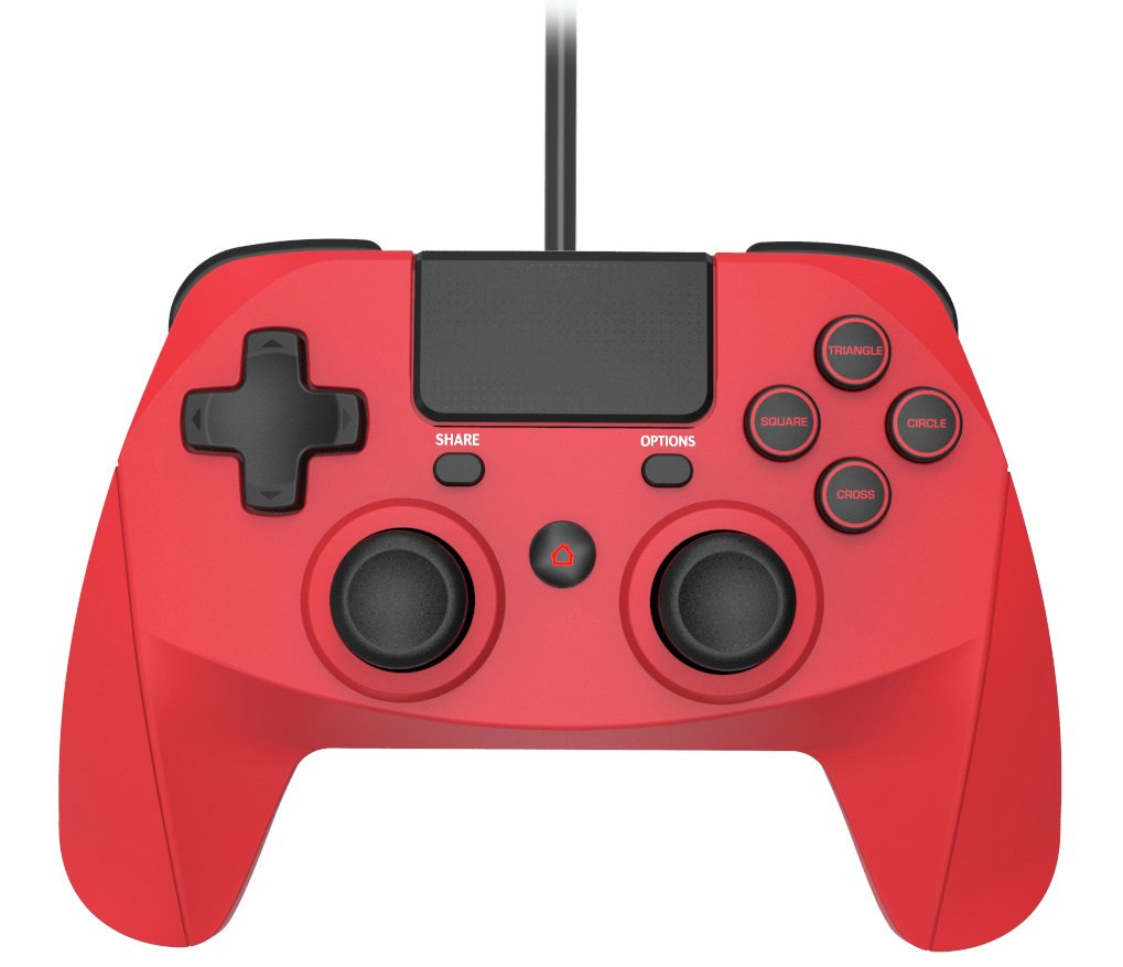 Snakebyte Game:Pad 4S Wired PS4 Controller - Red