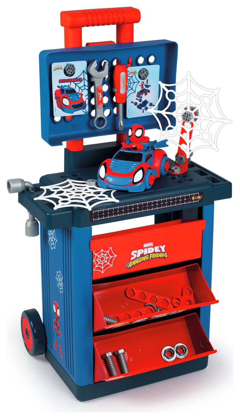 Smoby Spider-Man Workshop Cart