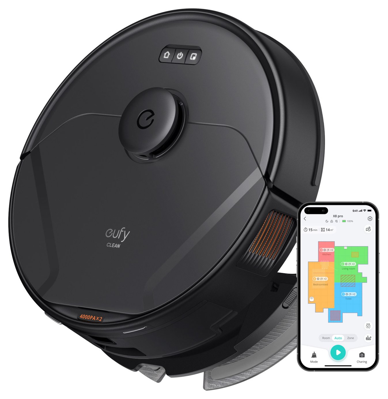 eufy X8 Pro Cordless Robot Vacuum Cleaner