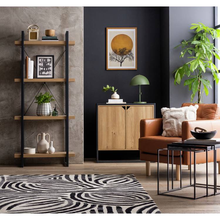 Habitat Loft Living Nest of 3 Tables - Black 0