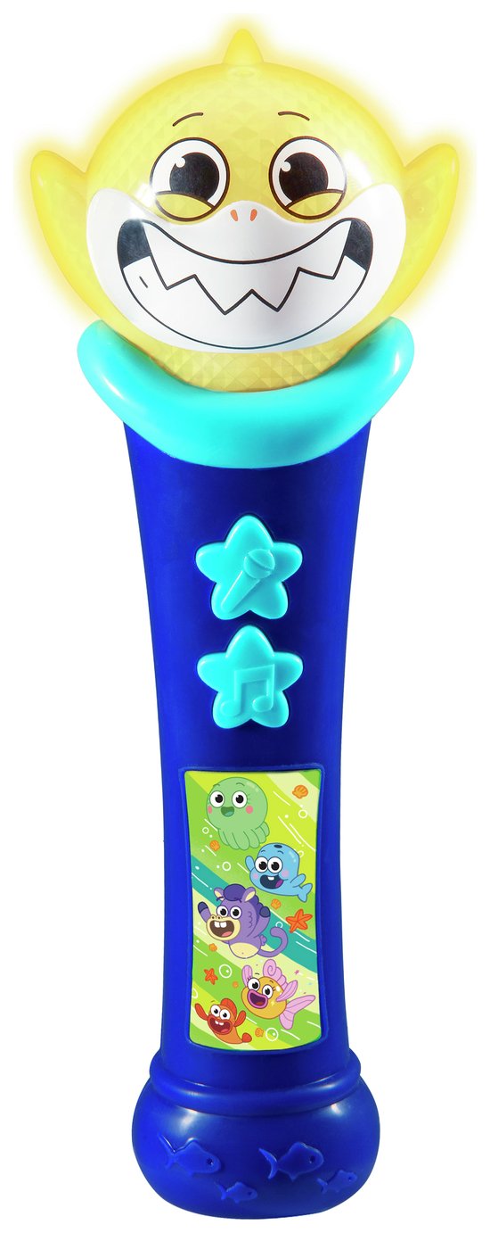 KIDdesigns Baby Shark Sing Along Microphone