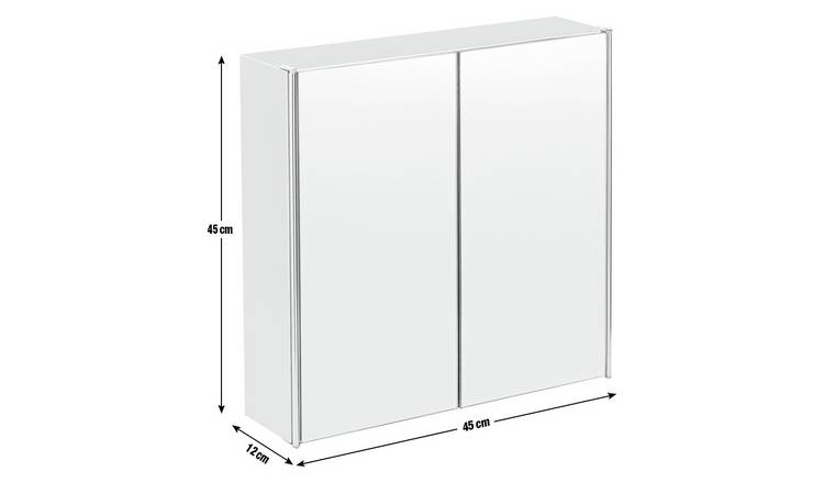 Bathroom wall cabinets 2024 at argos