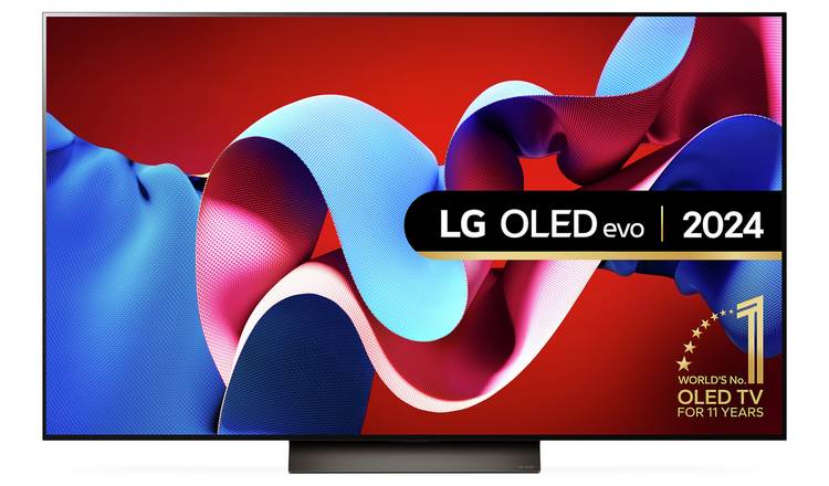 LG 77 Inch OLED77C44LA Smart 4K UHD HDR OLED TV