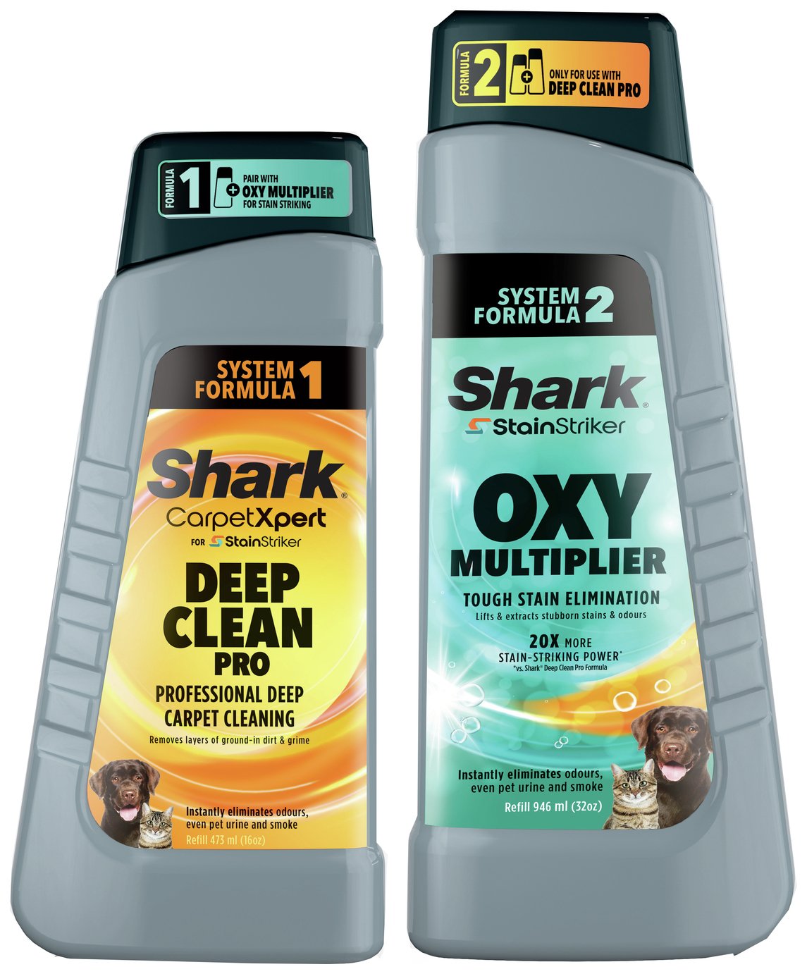 Shark's StainStriker & CarpetXpert Deep Clean Pro Solution