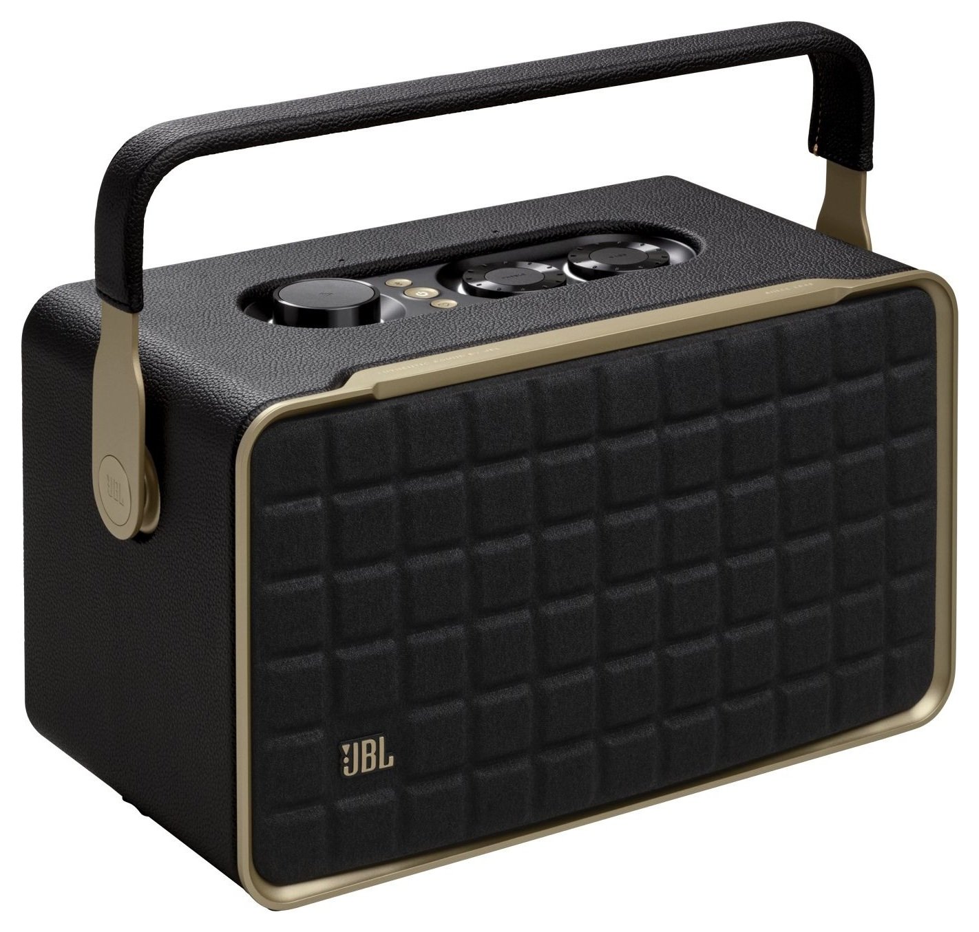 JBL Authentic 300 Smart Home Speaker - Black & Gold