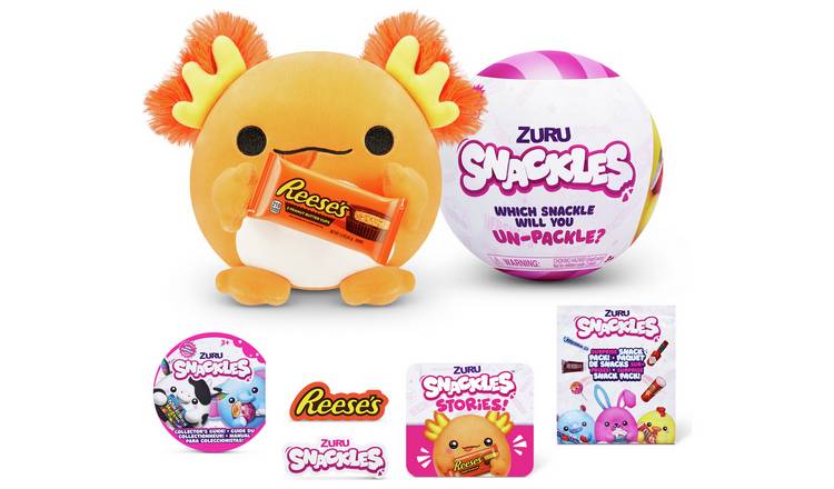 Buy Zuru Snackles Small Size 14cm Snackle, Teddy bears and soft toys