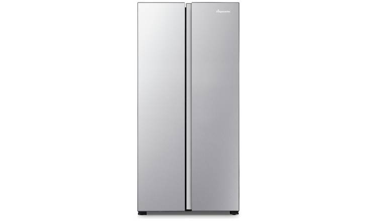 Silver fridge deals freezer argos