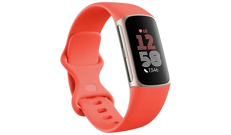 Buy Fitbit Charge 6 Fitness Tracker - Coral | Fitness and activity ...
