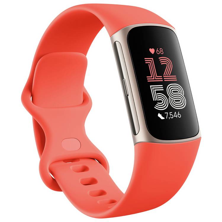 Fitbit Charge 6 Fitness Tracker - Coral 0