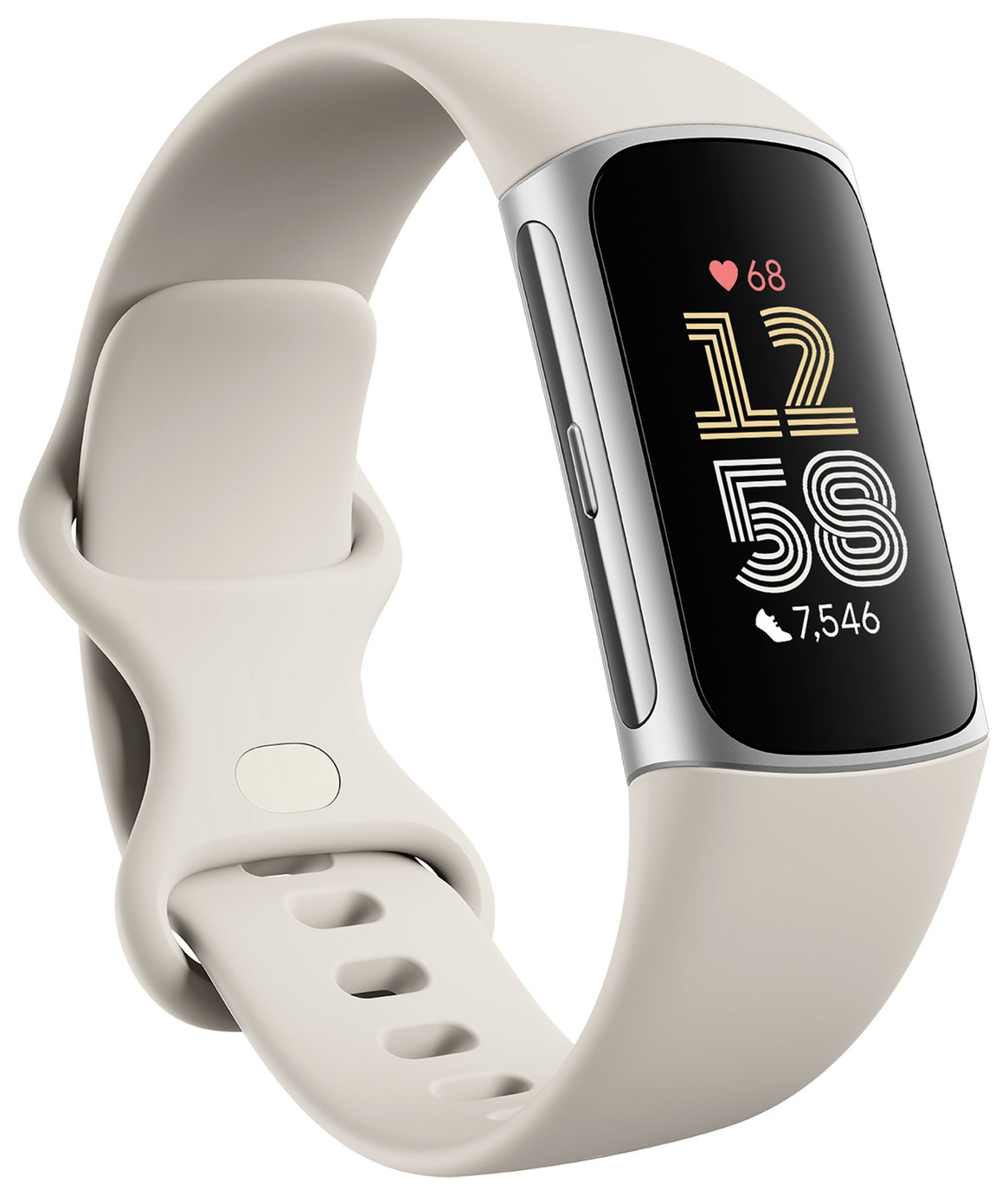 Fitbit Charge 6 Fitness Tracker - Porcelain