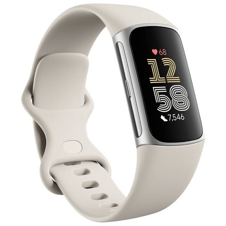 Fitbit Charge 6 Fitness Tracker - Porcelain 0