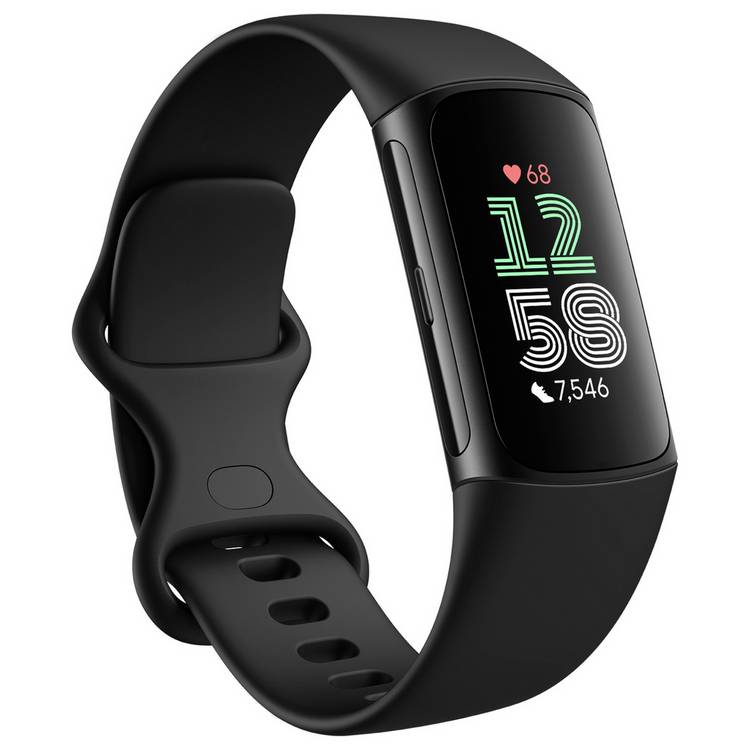 Fitbit Charge 6 Fitness Tracker - Obsidian 0