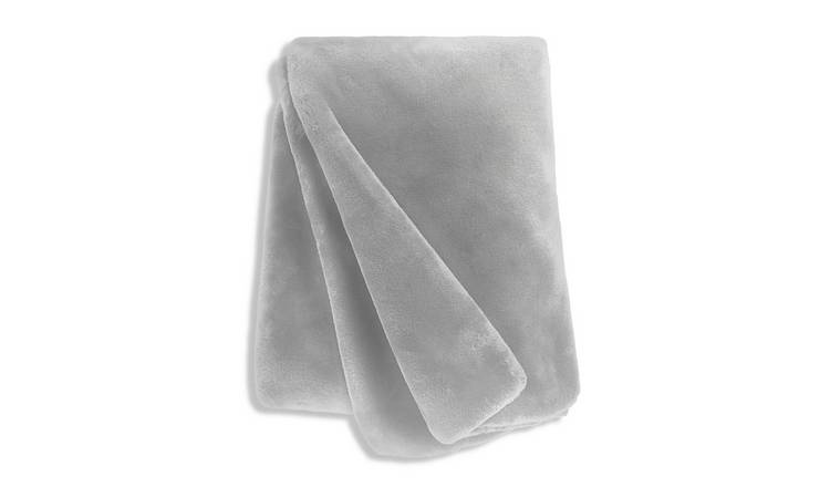 Argos grey throw new arrivals