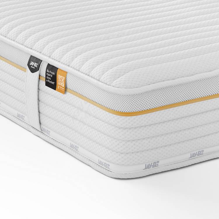 Jay-Be Bio Fresh Hybrid 2000 Pocket Mattress - Single 0