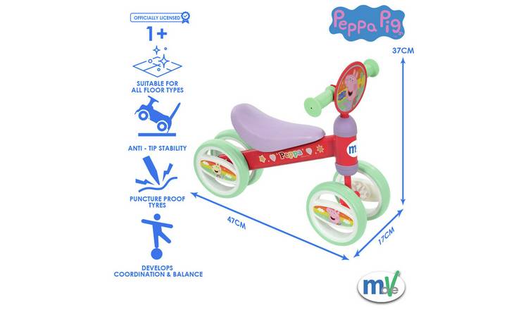 Peppa pig top bike argos