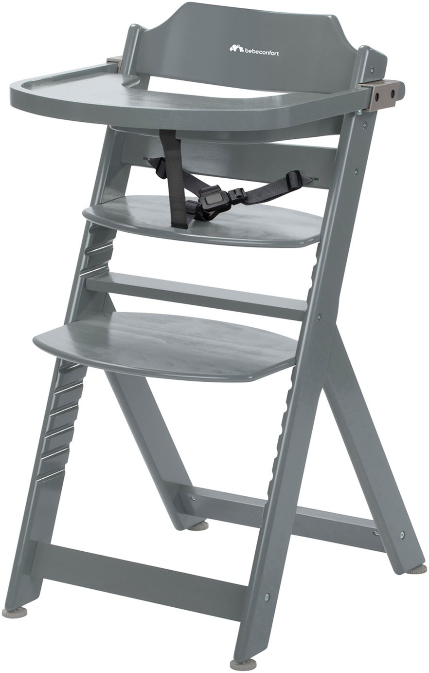 Bebeconfort Wooden Highchair - Grey