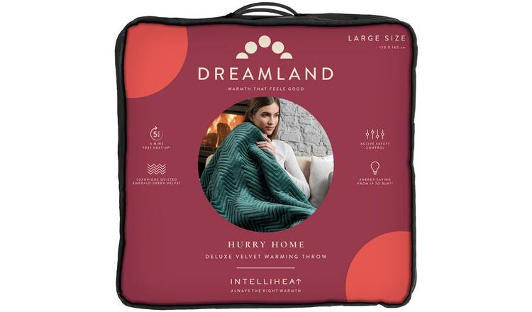 Dreamland luxury velvet heated overblanket hot sale