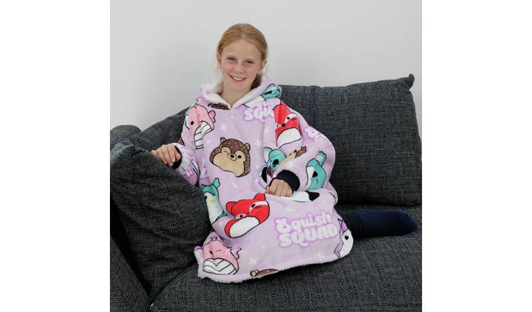 Buy Squishmallows Hooded Blanket Medium Kids bedding Argos