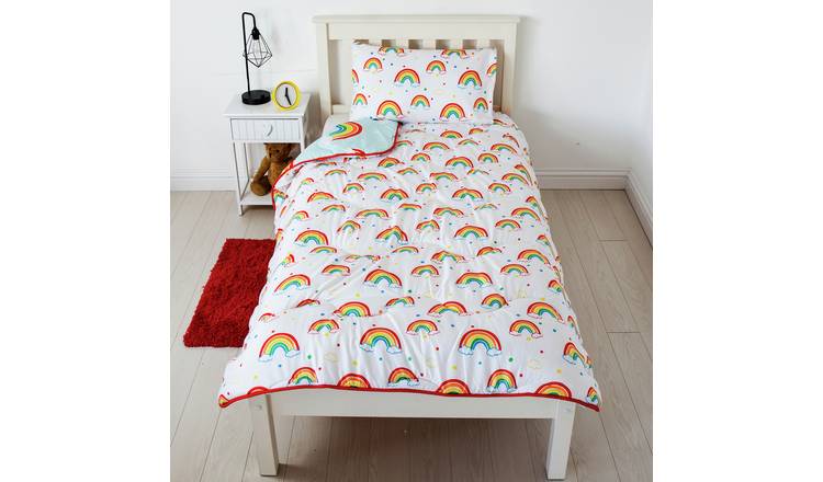 Buy Rest Easy Sleep Better Rainbows Kids Bedding Set Single