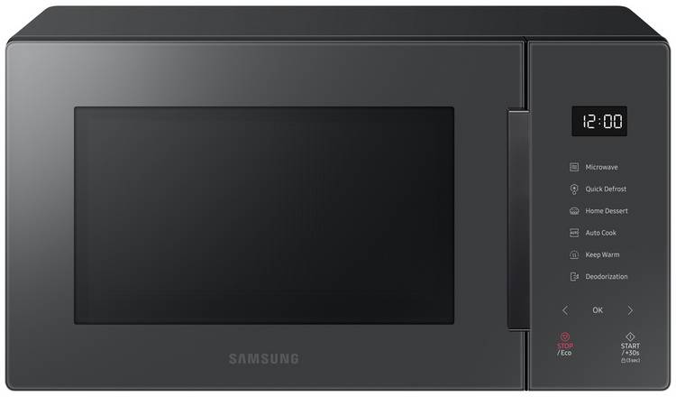 Argos black store microwave sale