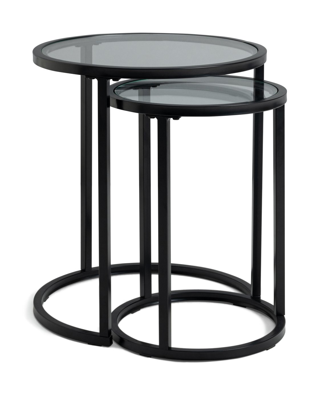 Habitat Boutique Nest of 2 Tables - Black