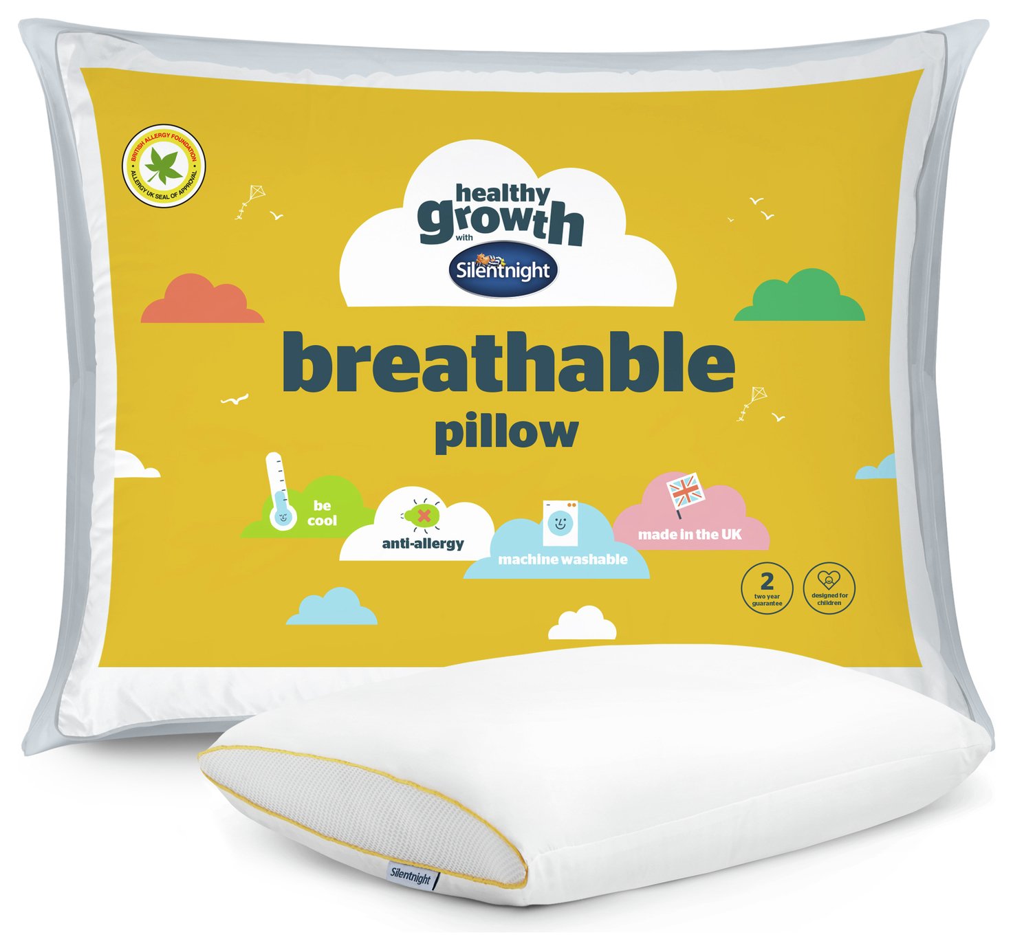 Silentnight Healthy Growth Breathable Pillow