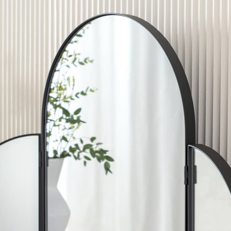 Buy Habitat Black Folding Arch Dressing Table Mirror - 70x50cm | Dressing  table mirrors | Habitat
