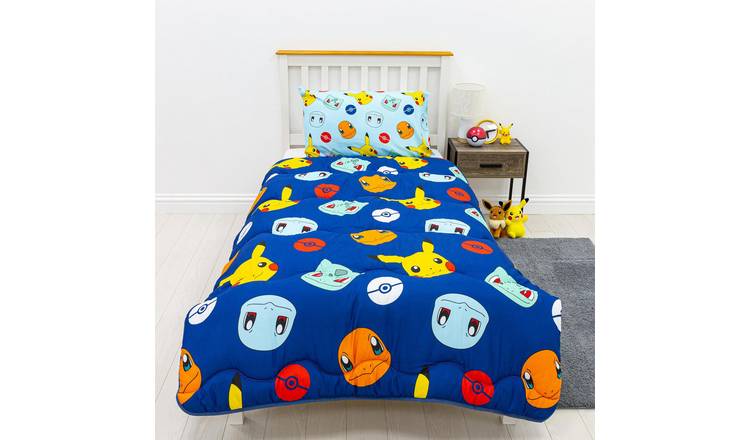 Pokemon 10.5 Tog Coverless Kids Bedding Set - Single