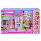 Buy Foldable Barbie Dolls House and Doll Playset, Dolls