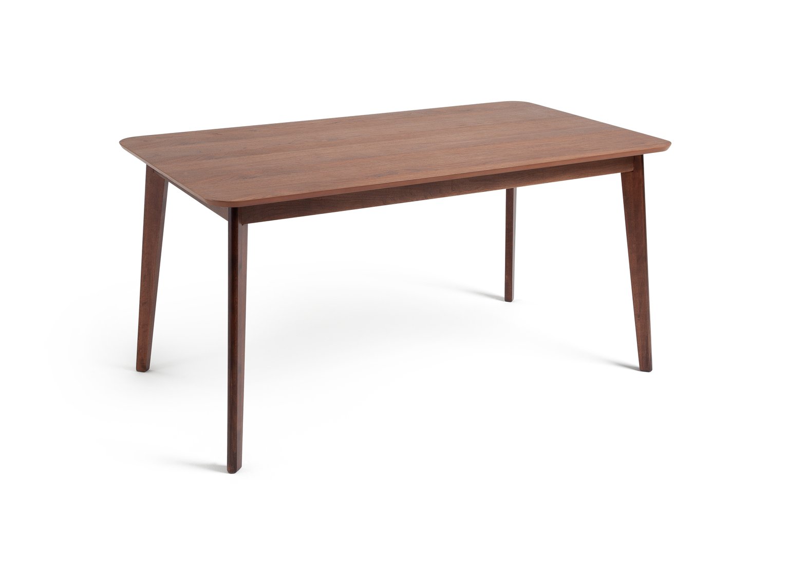 Argos Home Skandi Walnut Veneer Table, 2 Grey Chairs & Bench Review