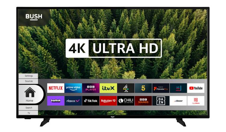 Buy TCL 43 Inch 43P638K Smart 4K Ultra HD HDR Android TV, Televisions