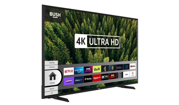 LG 43UR80006LJ (2023) LED HDR 4K Ultra HD Smart TV, 43 inch with Freeview  Play/Freesat