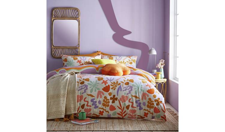 Buy Furn Amelie Floral Bedding Set Single Duvet cover sets Argos