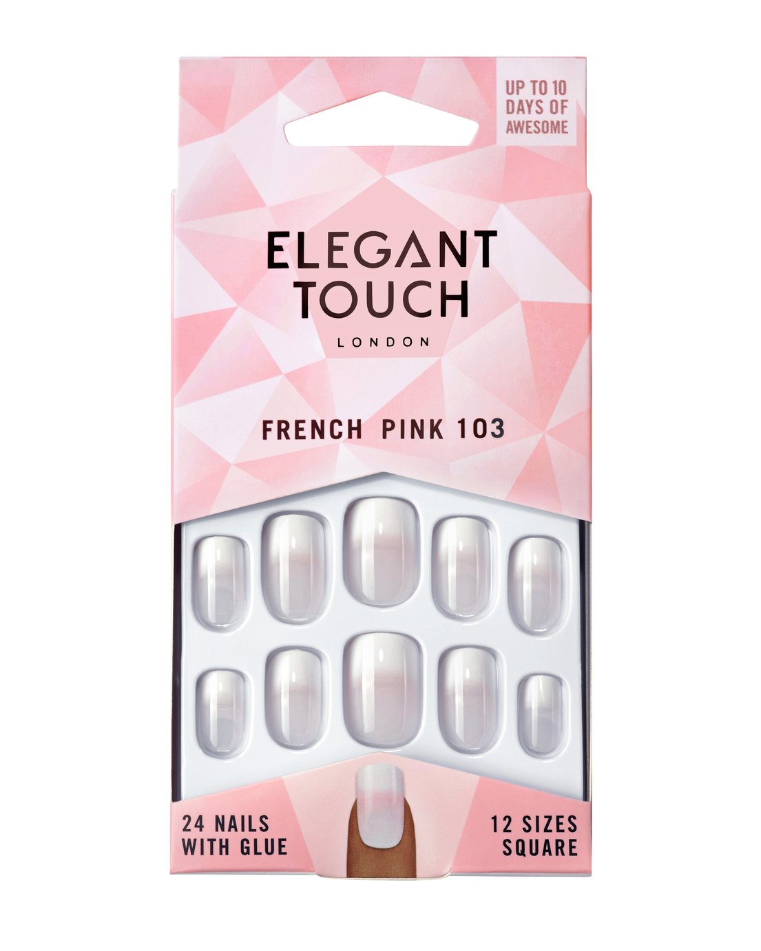 Elegant Touch Natural French All In One Manicure Kit