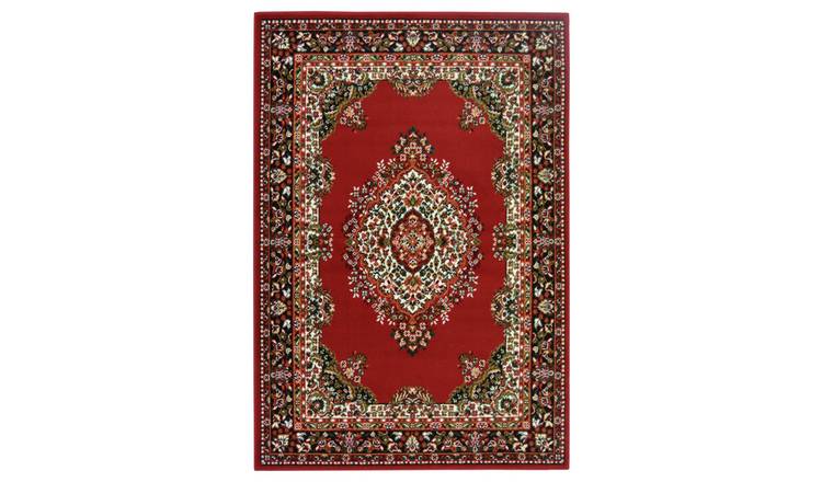 Homemaker Bukhura Traditional Rug - 160x230cm - Red