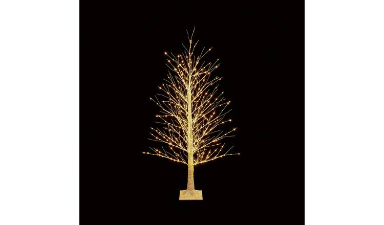 Premier Decorations 4ft Warm White Pre Lit Christmas Tree