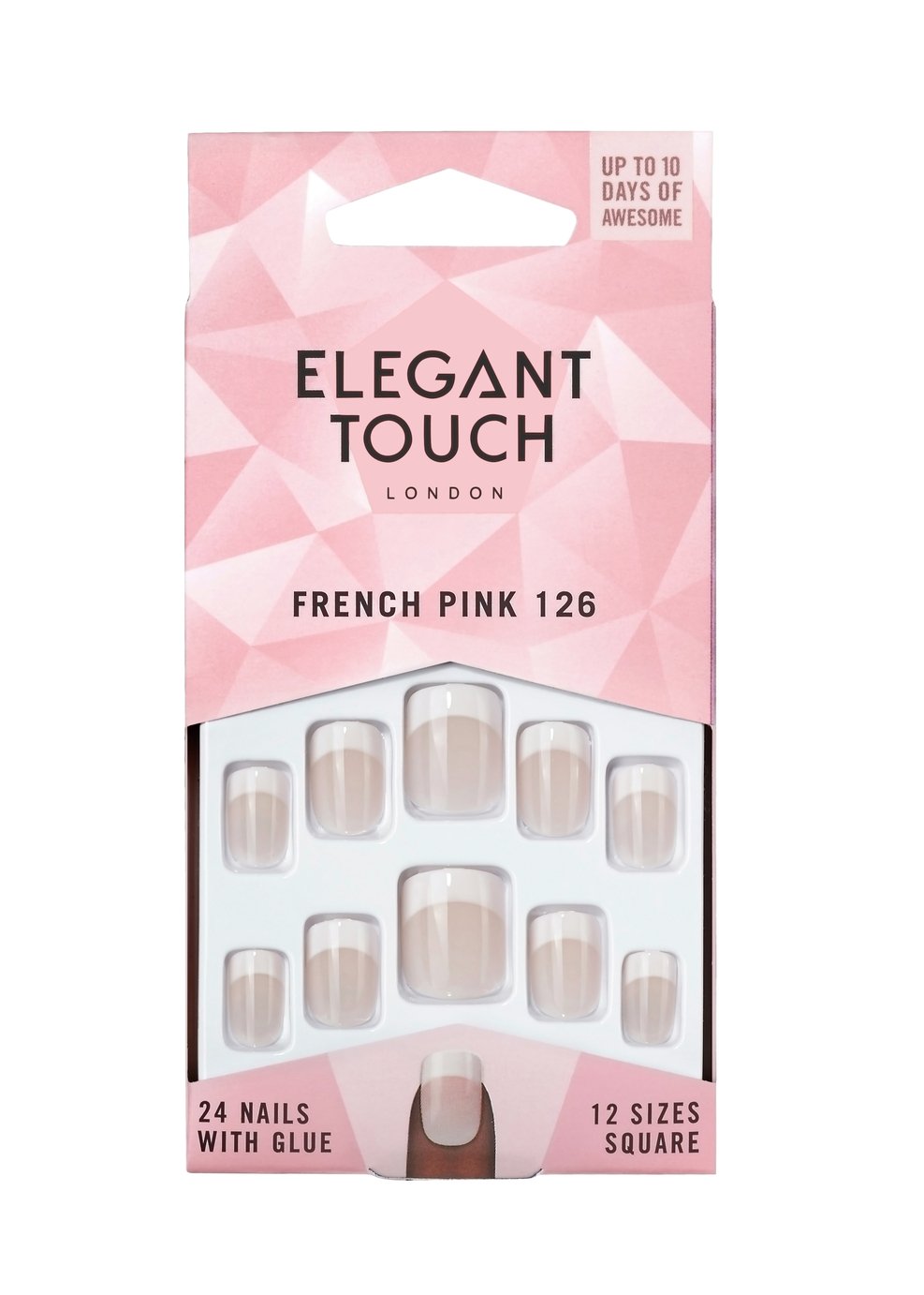 Elegant Touch Natural French 126 All-In-One Manicure kit