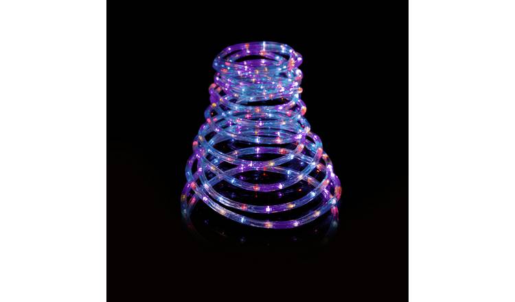 Premier Decorations Rainbow LED Christmas Rope Light