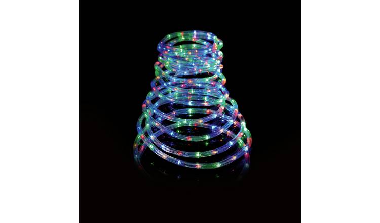 Premier Decorations Multicoloured LED Christmas Rope Light