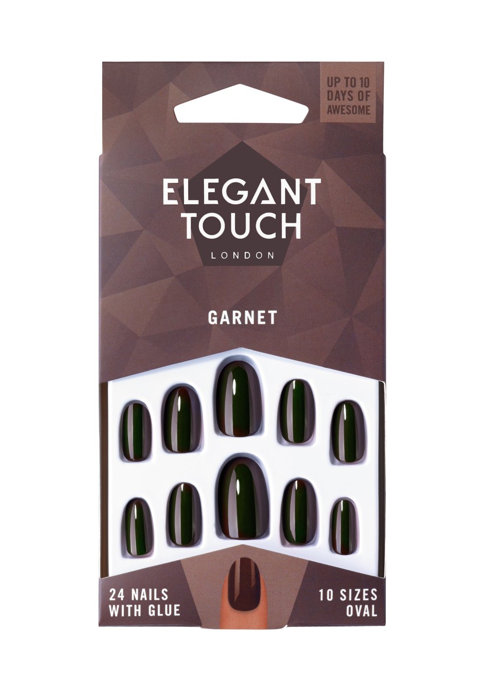 Elegant Touch Polished Nails - Garnet 308
