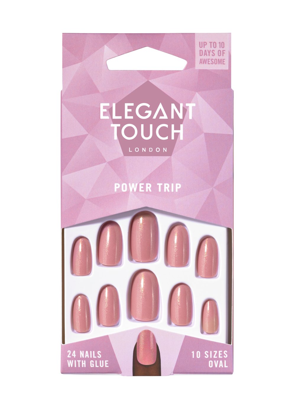 Elegant Touch Polished Nails - Power Trip