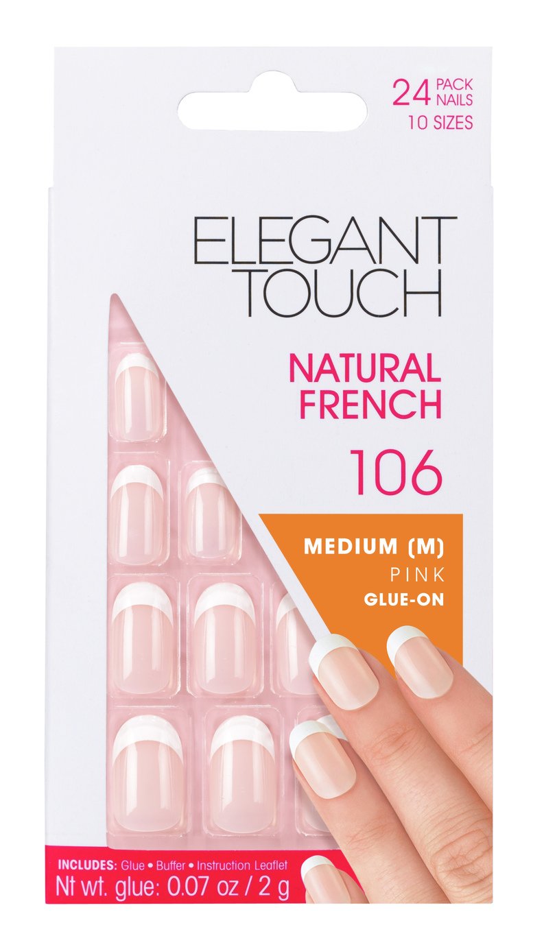 Elegant Touch Natural French Nails 106 Manicure Kit